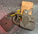 Vintage Lock and Key Bundle of 3