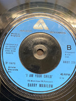 BARRY MANILOW - COULD IT BE MAGIC / I Am Your Child 7" Vinyl Record Single VG