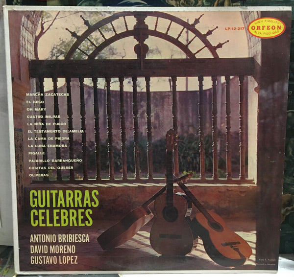 Guitarras Celebres Various Import Record LP-12-217