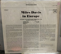 Miles Davis In Europe Record CS8983