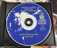 Harry James And His Music Makers From Hollywood UK Import CD