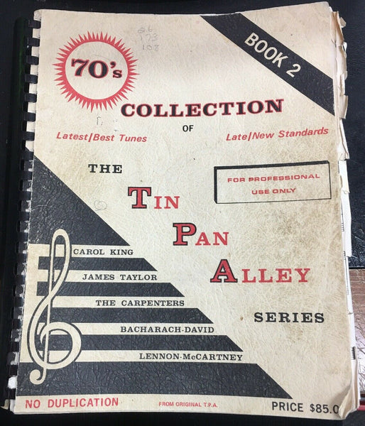 TheTin Pan Alley series all gold collection 70's collecion 1975 edition