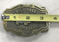 Vintage Bill Hale Salt & Brine 1982 Limited Edition Belt Buckle