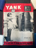 Vintage WWII 1945 Yank The Army Weekly British Edition Newspaper Lot Of 7 Papers