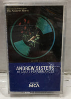 Andrew Sisters 16 Great Performances Sealed Cassette