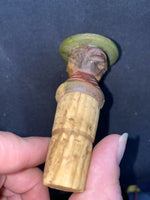 VTG wooden carved Wine Cork