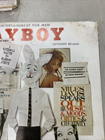 VTG Playboy Magazine Sep 1962 Vol. 9 #9 - Mickey Winters, Miles Davis W Foldout