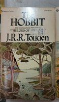 Set Lot 4 Vintage Lord of the Rings Series  & Hobbit JRR Tolkien Ballantine 65th