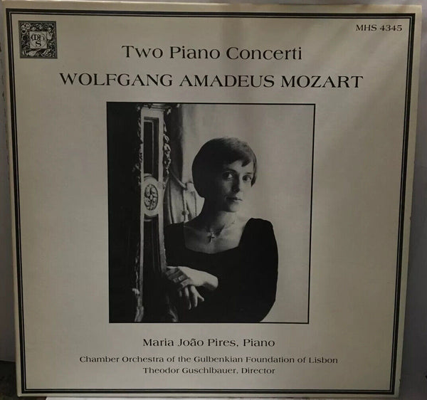 Maria-Joao Pires Two Piano Concerti - Wolkgang Amadeus Mozart Record MHS4345