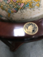 Vintage Replogle 16" Globe World Classic Series on Wooden Stand