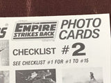 Vintage QUANTITY Topps Star Wars The Empire Strikes Back 5” x 7” Photo Card #25