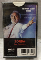 Zorba Cast Recording Sealed Cassette