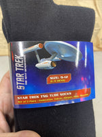 Star Trek Next Generation Tube Socks (5 Pair) Federation Vulcan Kingon Borg Romu
