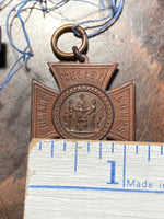Women's Relief Corps 1883 Medal - GAR Auxiliary - Original/Antique PRESIDENT
