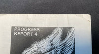 Vintage Los Angeles 1969 Future Unbounded Progress Report No. 4 Incomplete