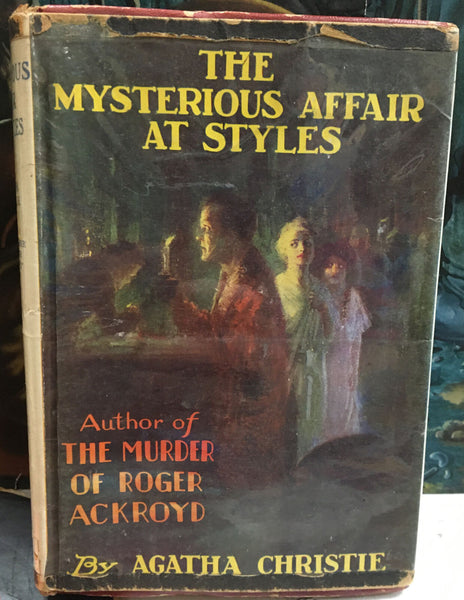 Vintage Antique 1920-The Mysterious Affair At Styles Book By Agatha Christie