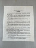 Vtg The Rock Revival Song Book by Vogue Music Hollywood W Promo Letter