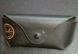 Ray-Ban Sunglasses Large Black Case With Belt Loop On Back Of The Case