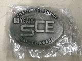 SCE 15 Years Customer Service Belt Buckle