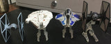 Star Wars Mini Figurines Set of 8 Mini Space Crafts