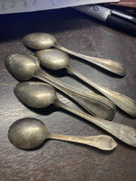 Vintage Wm Rogers & Son Silverplate Spoon Set of 6