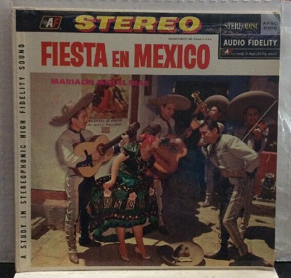 Mariachi Miguel Dias Fiesta En Mexico Promo Record AFSD5816