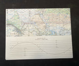 Vintage Auth. NASA STS 41 Groundtrack Chart Mission Chart Edition 1 June 1990